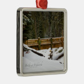 Brug in Wuksachi Metalen Ornament (Rechts)