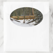 Brug in Wuksachi Ovale Sticker (Tas)