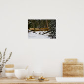 Brug in Wuksachi Poster (Keuken)