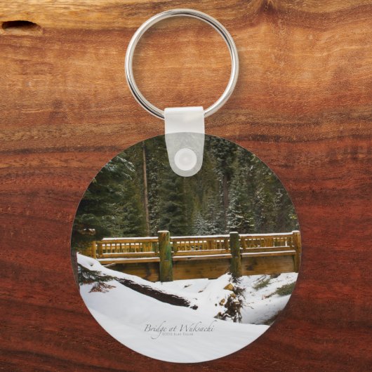 Brug in Wuksachi Sleutelhanger (Voorkant)