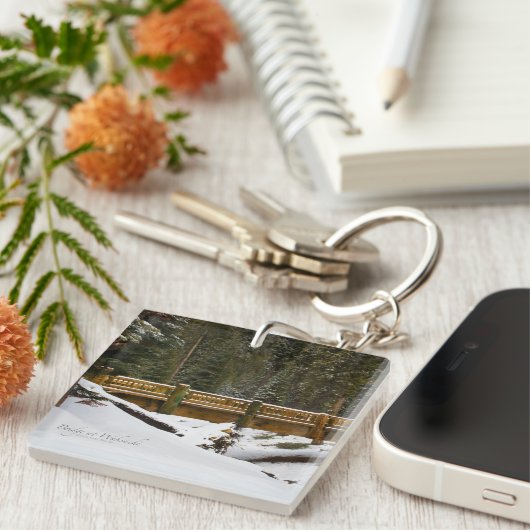 Brug in Wuksachi Sleutelhanger (Voorkant Rechts)