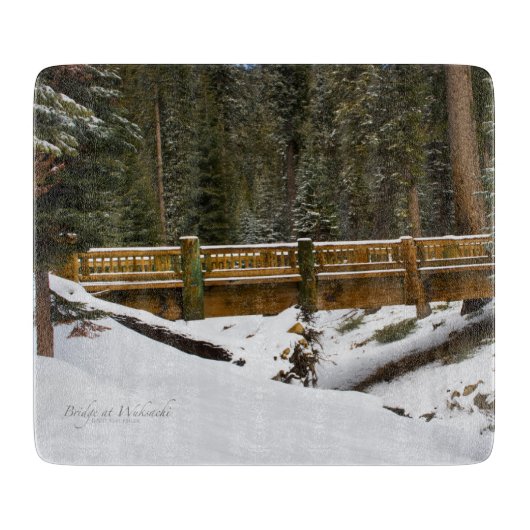 Brug in Wuksachi Snijplank (Voorkant)