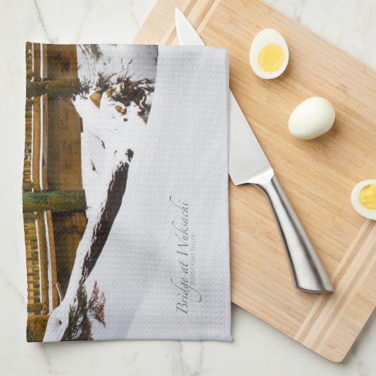 Brug in Wuksachi Theedoek (Quarter Fold)