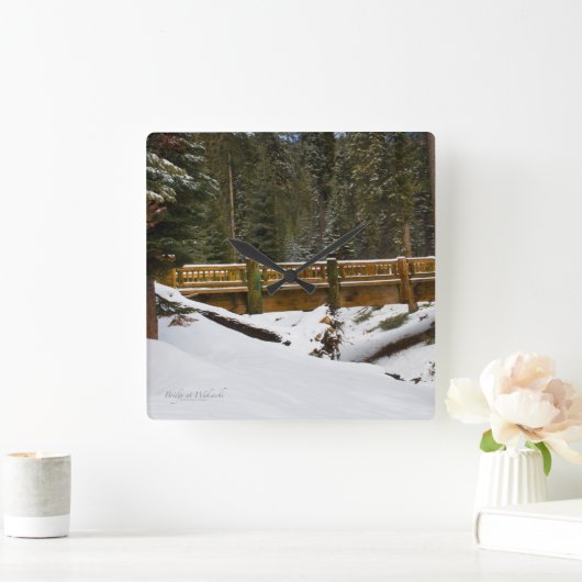 Brug in Wuksachi Vierkante Klok (Huis)