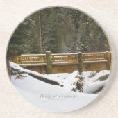 Brug in Wuksachi Zandsteen Onderzetter (Voorkant)