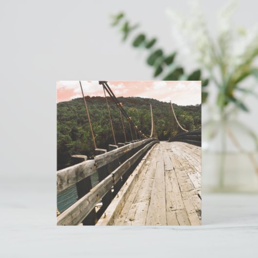 brug kaart (Staand voorkant)