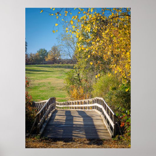 Brug kleuren poster (Voorkant)