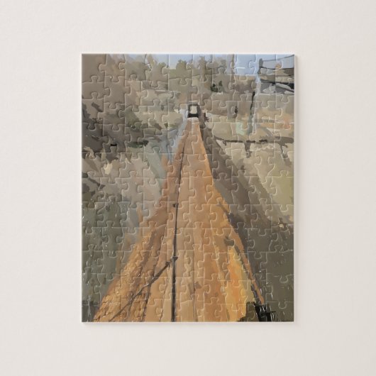 brug legpuzzel (Verticaal)