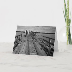 Brug, Marco Eiland, Florida, 1935 Kaart
