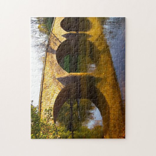 Brug Maryland. Legpuzzel (Verticaal)