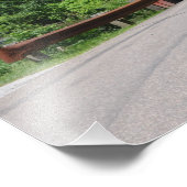 Brug met bovenrand - Foto Foto Afdruk (Hoek)