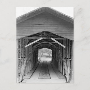 Brug met dekking van verbindingsBoerderij Briefkaart
