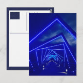 brug met hoog profiel briefkaart (Voorkant / Achterkant)