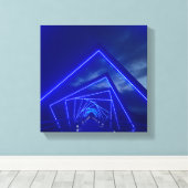 brug met hoog profiel canvas afdruk (Insitu (Houten vloer))