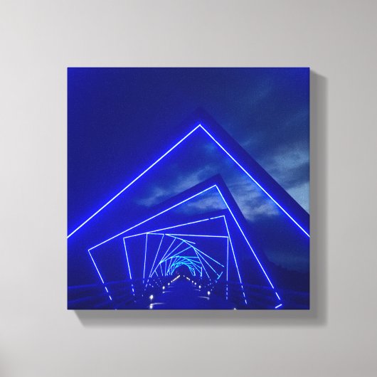 brug met hoog profiel canvas afdruk (Voorkant)