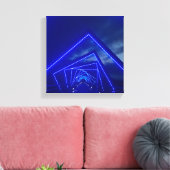 brug met hoog profiel canvas afdruk (Insitu (Woonkamer))