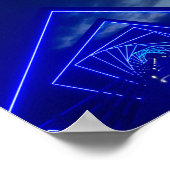 brug met hoog profiel poster (Hoek)