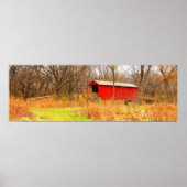 Brug met suikerriet poster (Voorkant)