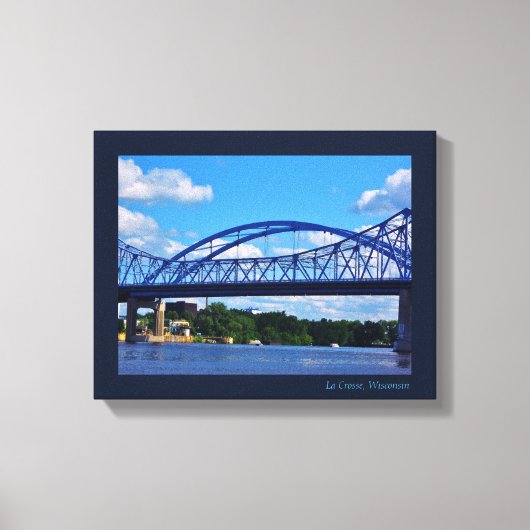 brug Mississippi Canvas Afdruk (Voorkant)