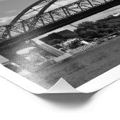 brug Mississippi Foto Afdruk (Hoek)