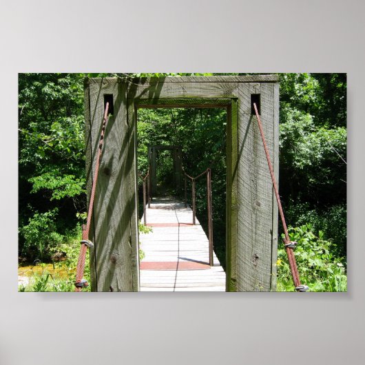 Brug naar avontuur poster (Voorkant)