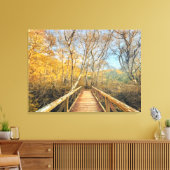 Brug naar de Bossen Canvas Afdruk (Insitu (Woonkamer))