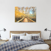 Brug naar de Bossen Canvas Afdruk (Insitu (Slaapkamer))