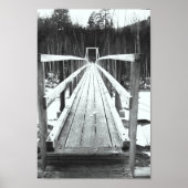 Brug naar de Grote Golfnatuur Poster (Voorkant)