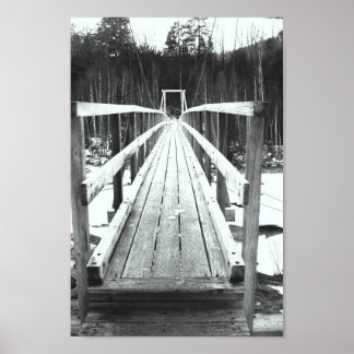 Brug naar de Grote Golfnatuur Poster