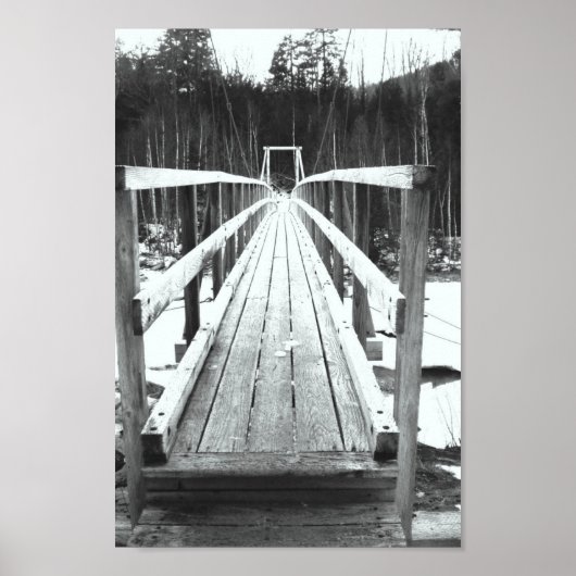 Brug naar de Grote Golfnatuur Poster (Voorkant)