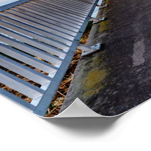 Brug naar de Ochtend Poster (Hoek)