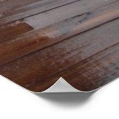 Brug naar de strand poster (Hoek)