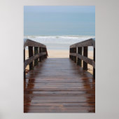 Brug naar de strand poster (Voorkant)