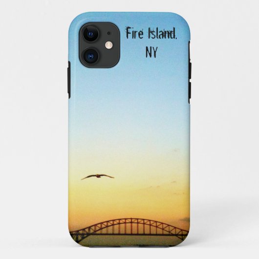 Brug naar Fire Island Case-Mate iPhone Case (Achterkant)