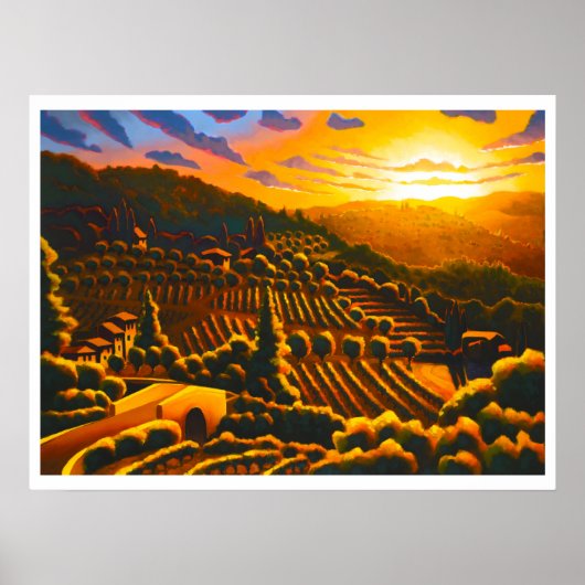 Brug naar Fontisterni Poster (Voorkant)