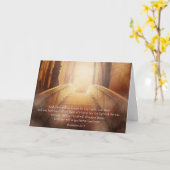 Brug naar Licht Troosten Kaart (Gele Bloem)