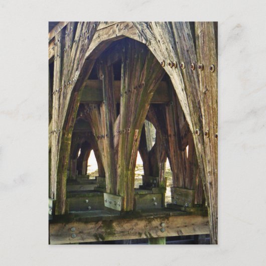 Brug naar nergens Briefkaart (Voorkant)