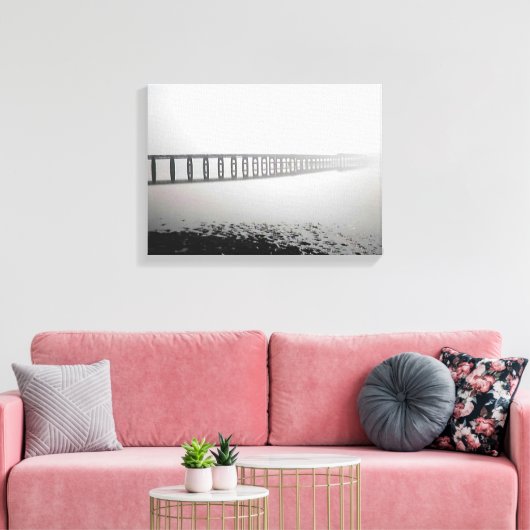 Brug naar Nergens Canvas Afdruk (Insitu (Woonkamer))