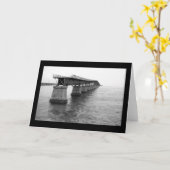 Brug naar Nergens Kaart (Gele Bloem)