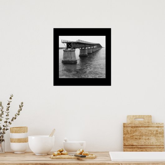 Brug naar Nergens Poster (Keuken)