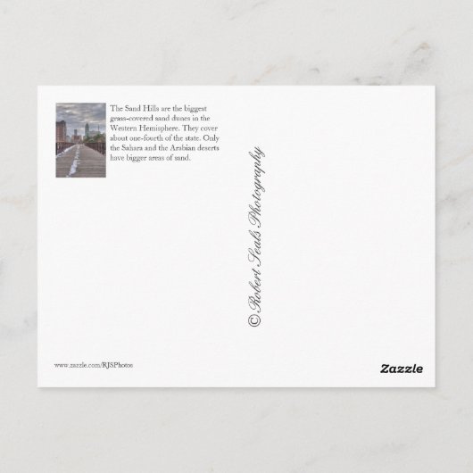 Brug naar Omaha Briefkaart (Achterkant)