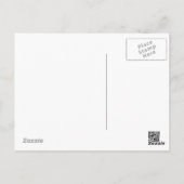 Brug naar schemering briefkaart (Achterkant)