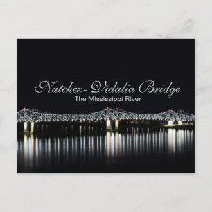 Brug Natchez-Vidalia - Mississippi Briefkaart