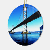 Brug Noord-Californië San Francisco Keramisch Ornament (Links)