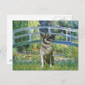 Brug - Noors Elkhound Briefkaart (Voorkant / Achterkant)