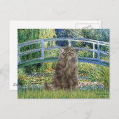 Brug - Noorse Boskat Briefkaart (Voorkant / Achterkant)