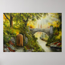 Brug om over Druk te kruisen