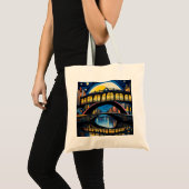 Brug onder maanlicht 4 tote bag (Voorkant (product))