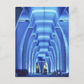 Brug, onder verlichting, haven van Miami Briefkaart (Voorkant)