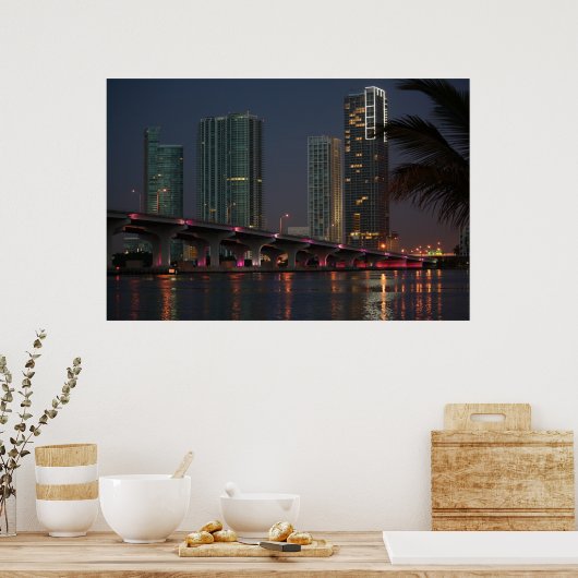 Brug op dag 1 poster (Keuken)